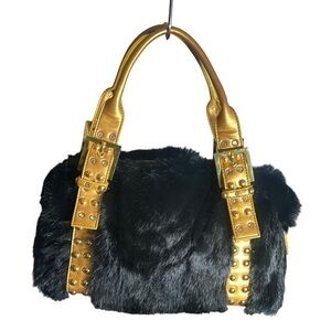 Rabbit Fur Handbag